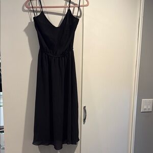 Black Spaghetti Strap Dress